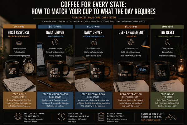 Coffee for Every State: How to Match Your Cup to What the Day Requires
