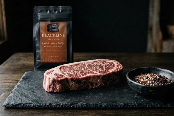 The Black Line Coffee Steak Rub