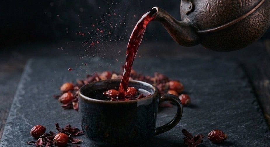 tea Ember Hibiscus Tea — Caffeine-Free End of Day Release | Zero Chaos
